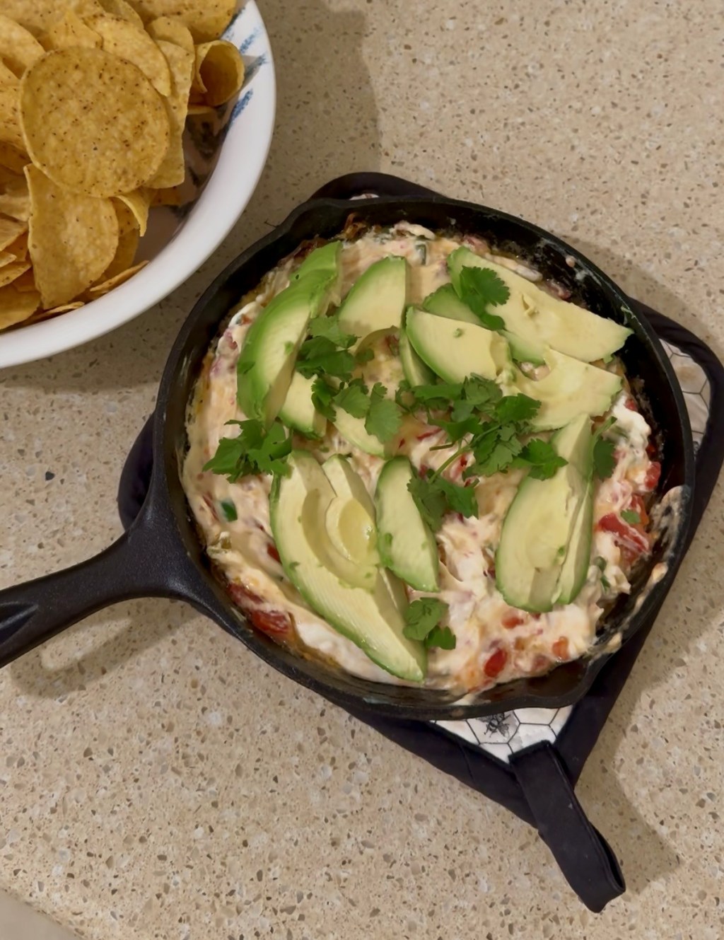 One Skillet Cream Cheese&nbsp;Dip