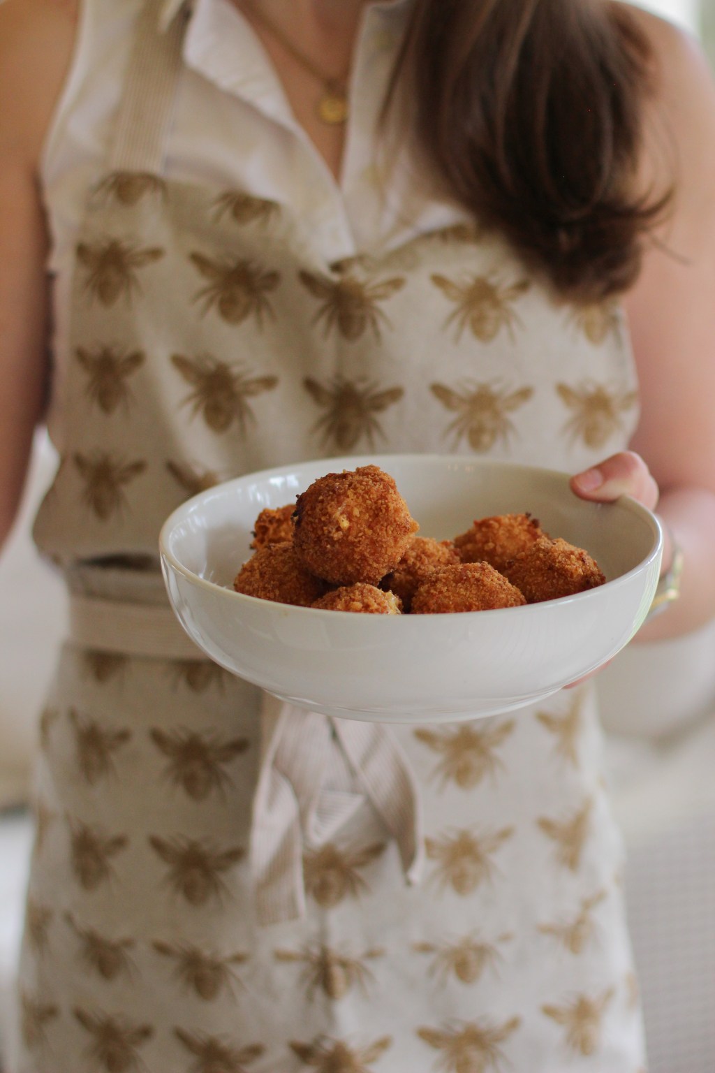 Pimento Cheese Fritters with Bacon Jam